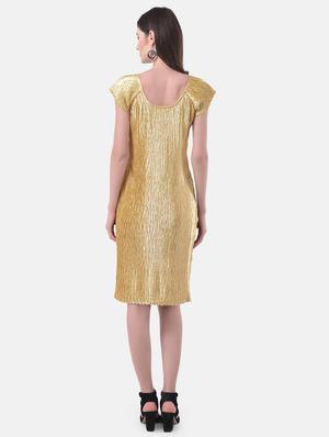 boat neck solid sheath dress - 17557214 - Standard Image - 3