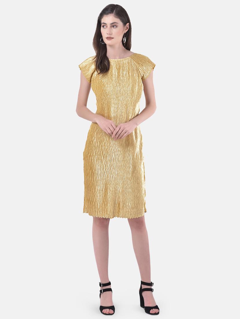 boat neck solid sheath dress - 17557214 - Zoom Image - 1