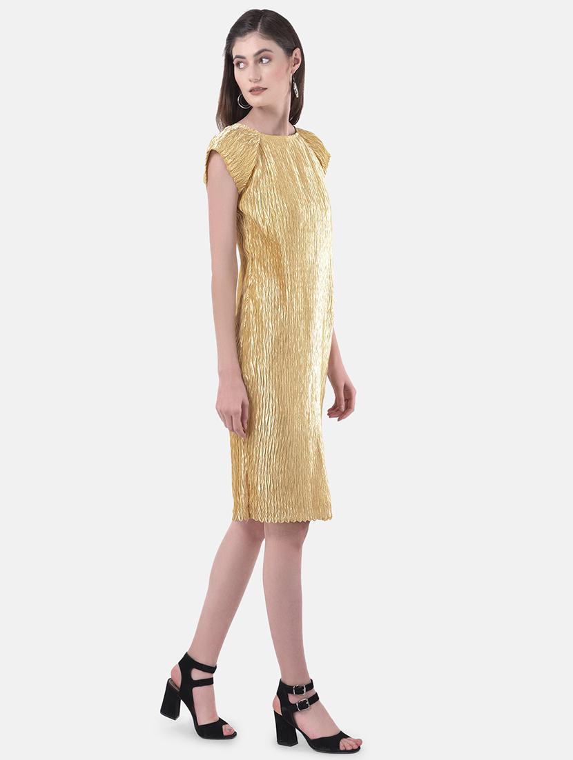 boat neck solid sheath dress - 17557214 - Zoom Image - 2