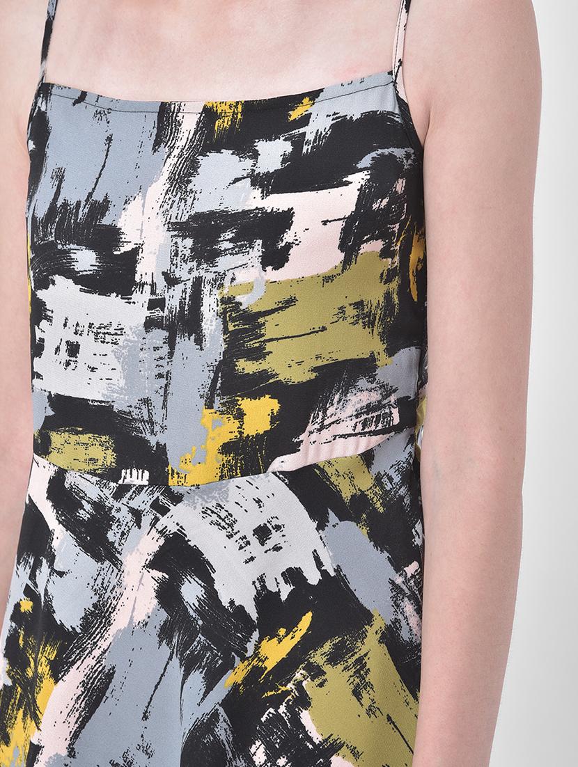 abstract printed camisole dress - 17557232 - Zoom Image - 5