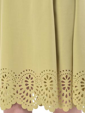 cut work detail fit & flare dress - 17557240 - Standard Image - 5