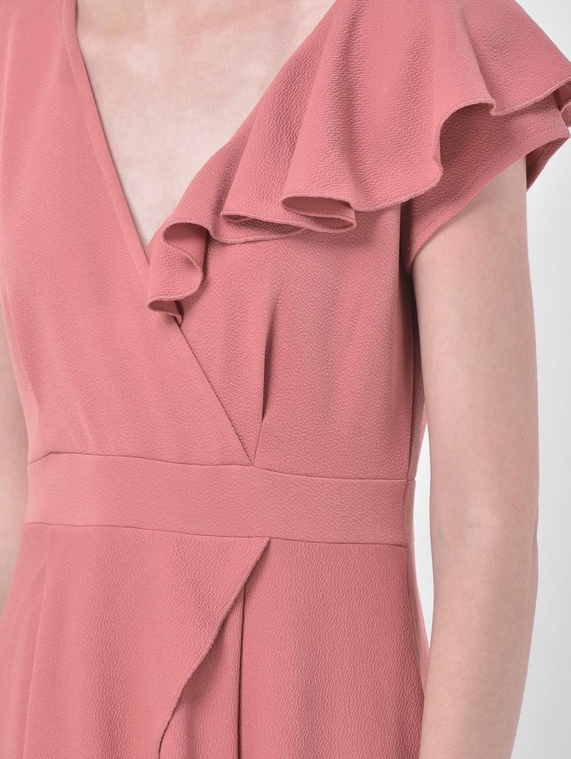 ruffle detail high low dress - 17557251 - Zoom Image - 4