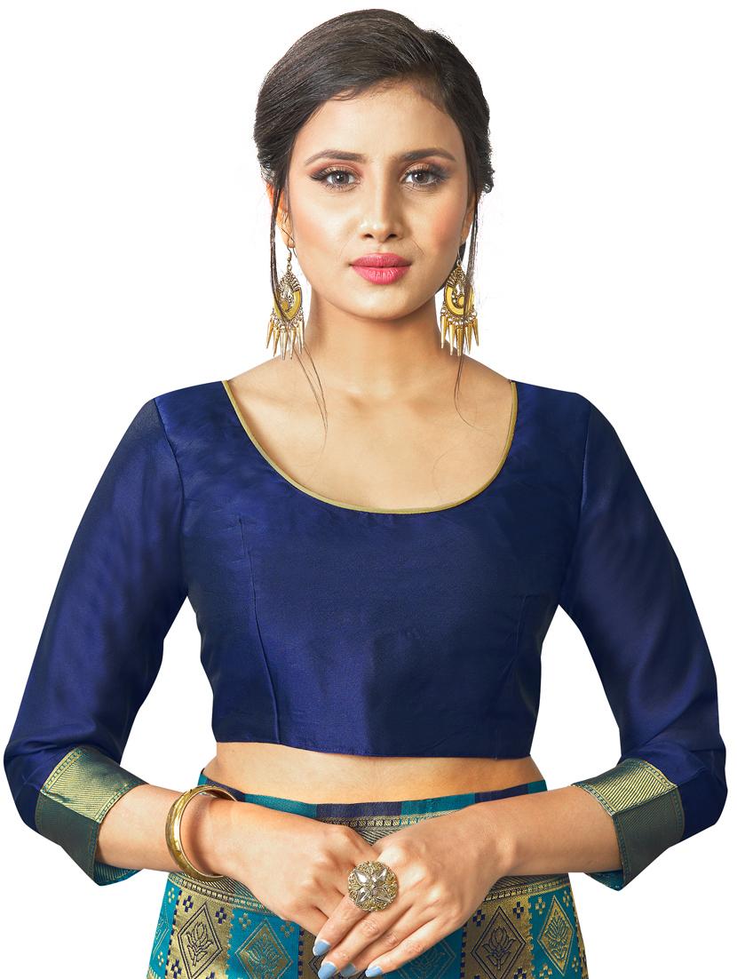 jacquard patola saree with blouse - 17557286 - Zoom Image - 3