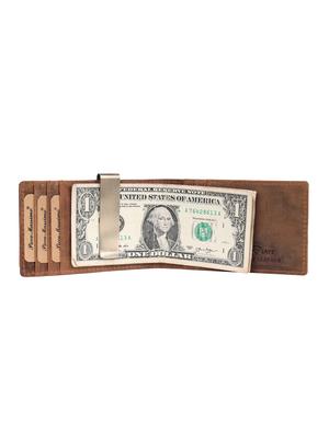 tan leather card holder - 17557353 - Standard Image - 4