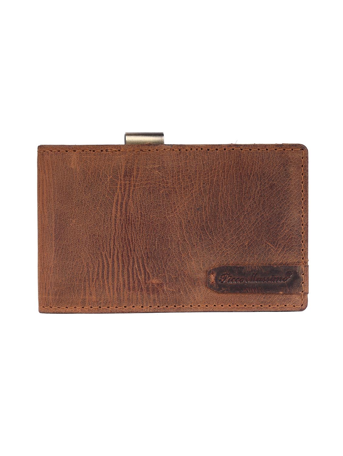 tan leather card holder - 17557353 - Zoom Image - 1