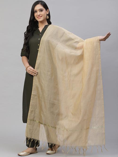 solid woven dupatta - 17557366 - Standard Image - 1