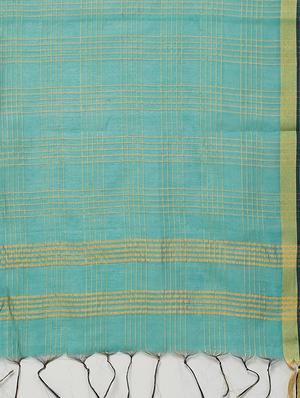 solid woven dupatta - 17557370 - Standard Image - 2