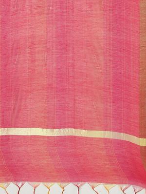pink art silk woven dupatta - 17557373 - Standard Image - 2