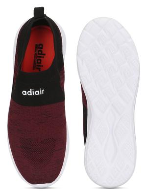 maroon slip on shoes - 17557402 - Standard Image - 4