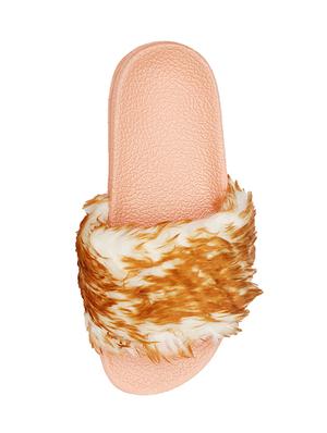 yellow slip on flip flop - 17557433 - Standard Image - 5