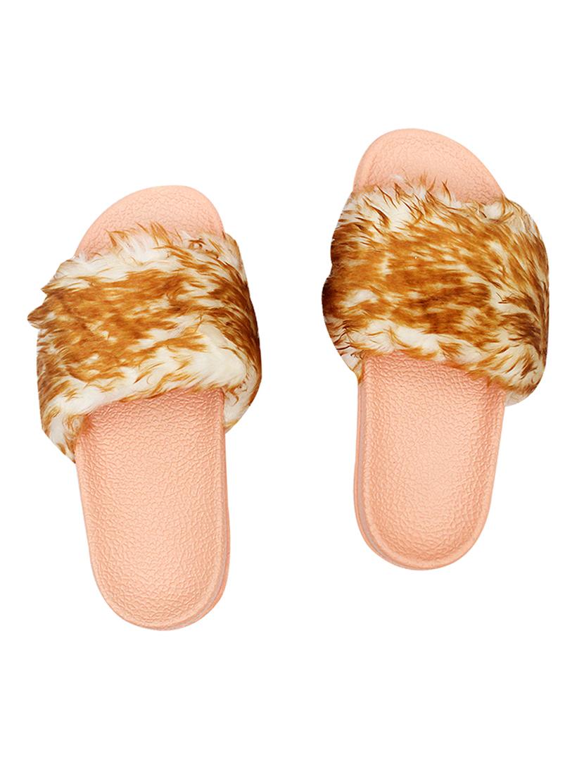 yellow slip on flip flop - 17557433 - Zoom Image - 1