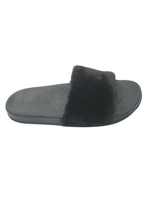 black slip on flip flop - 17557434 - Standard Image - 3