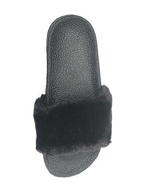 black slip on flip flop - 17557434 - Standard Image - 5