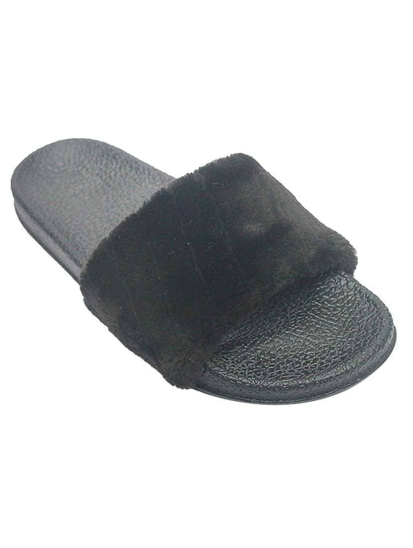 black slip on flip flop - 17557434 - Zoom Image - 2