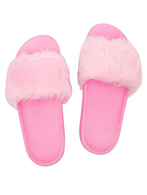 pink slip on flip flop - 17557435 - Standard Image - 1