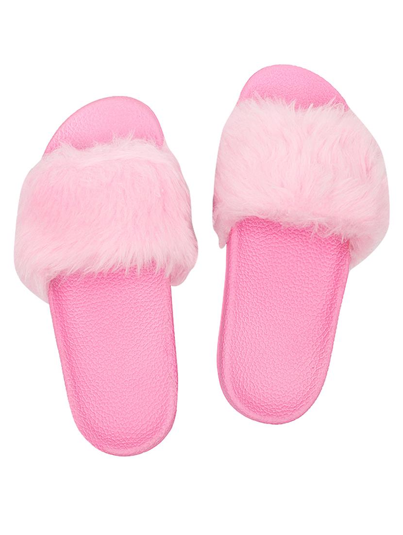 pink slip on flip flop - 17557435 - Zoom Image - 1