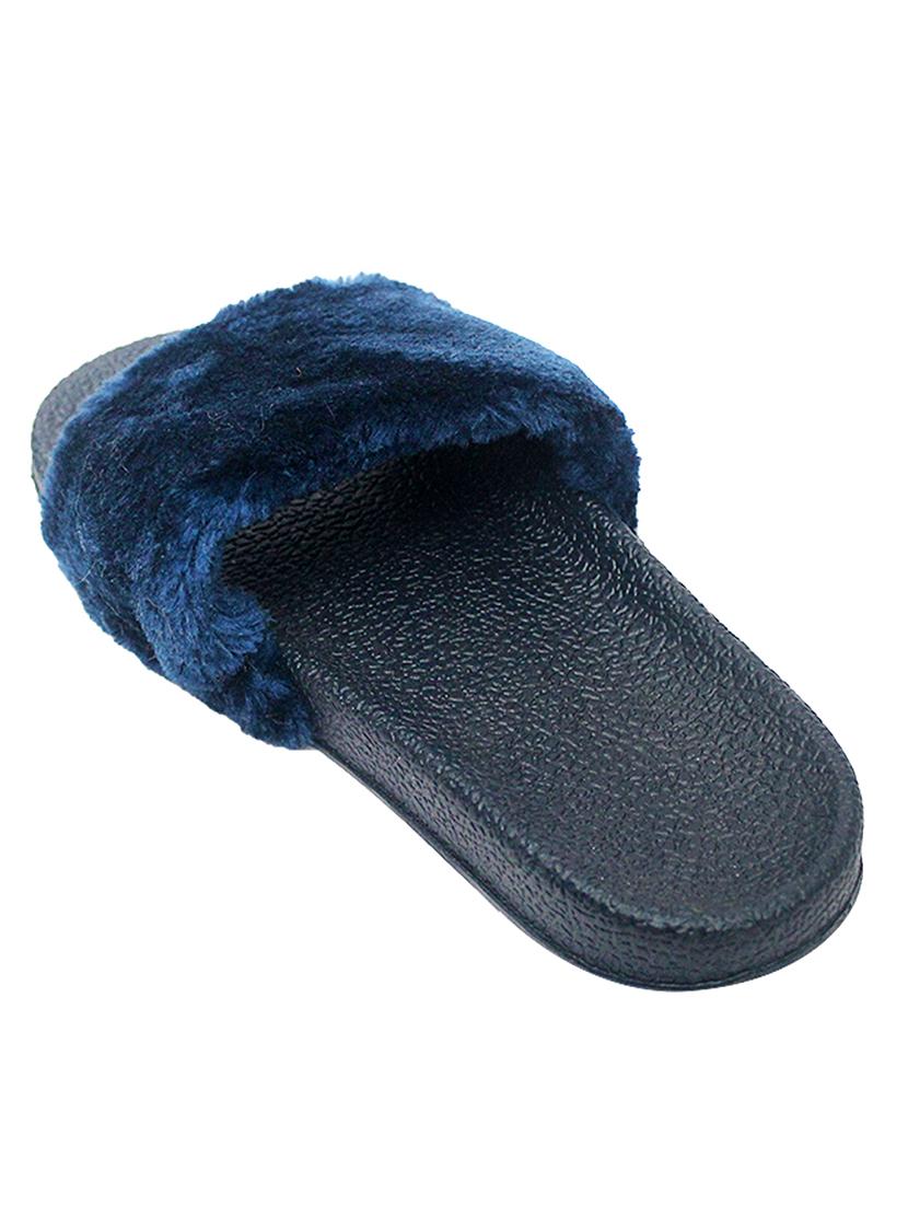 blue slip on flip flop - 17557436 - Zoom Image - 4