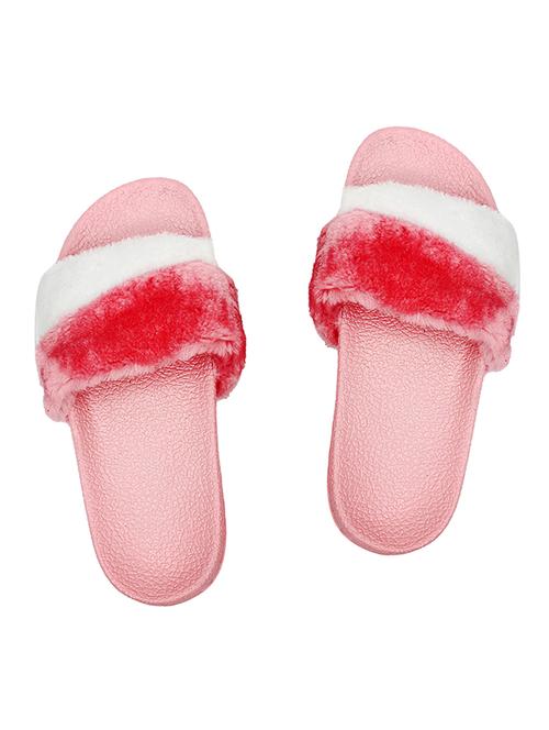 pink slip on flip flop - 17557439 - Standard Image - 1