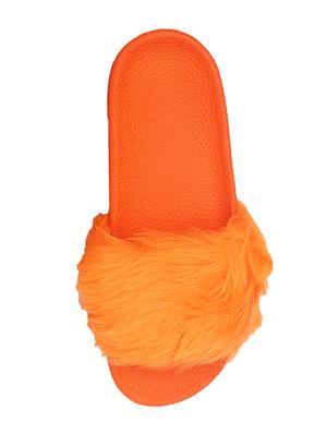 orange slip on flip flop - 17557440 - Standard Image - 5