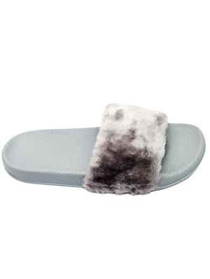 grey slip on flip flop - 17557443 - Standard Image - 3