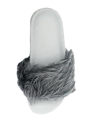grey slip on flip flop - 17557444 - Standard Image - 5