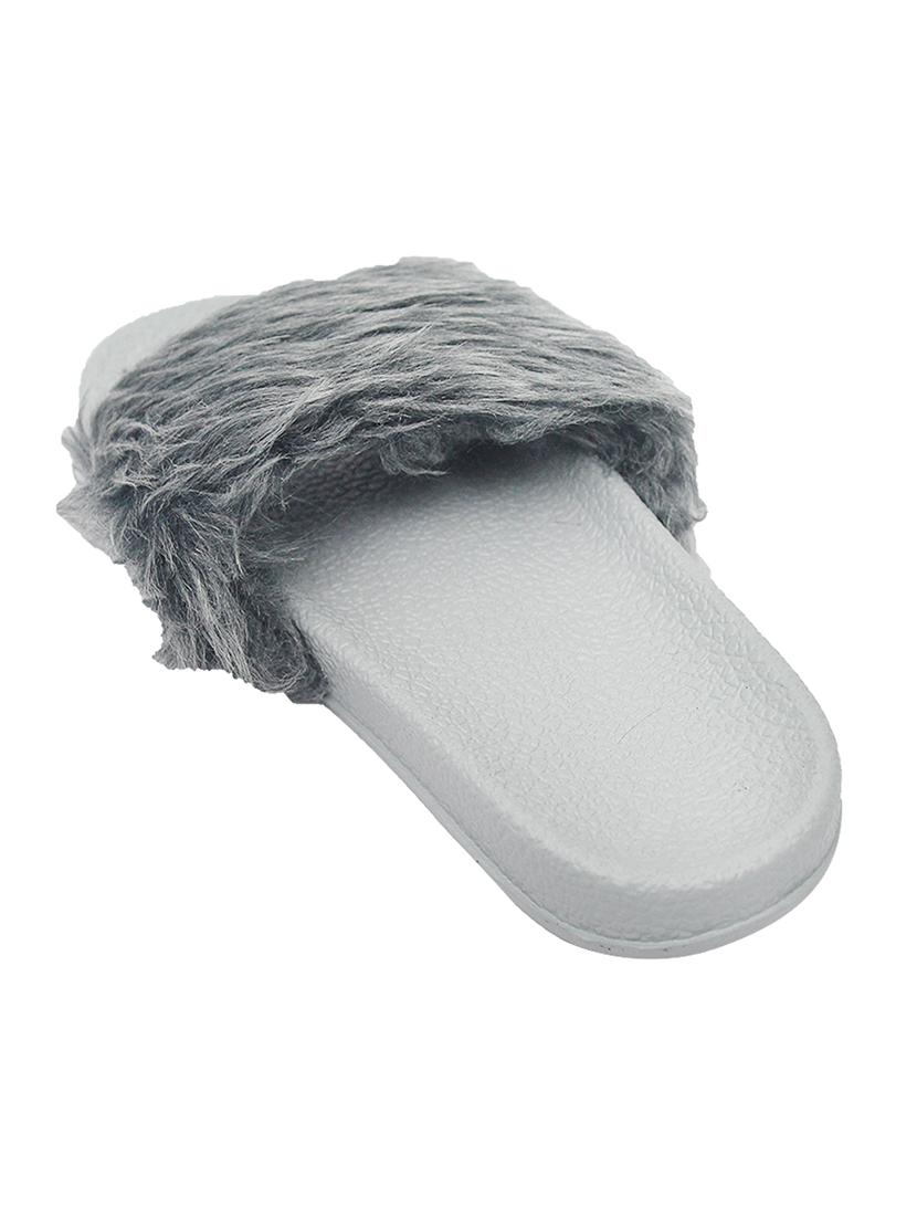grey slip on flip flop - 17557444 - Zoom Image - 4