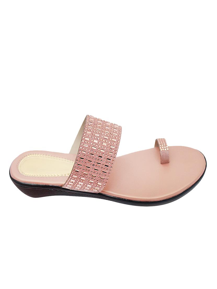brown pvc flip flops - 17557448 - Zoom Image - 3