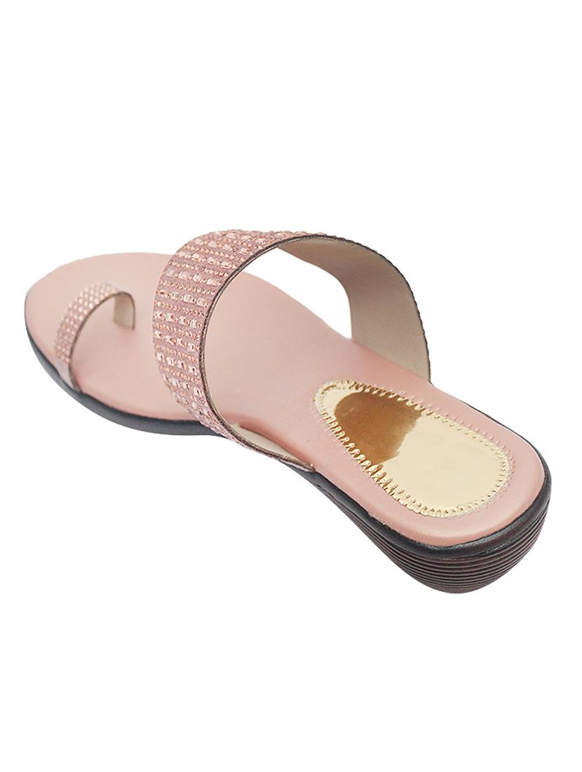 brown pvc flip flops - 17557448 - Zoom Image - 4