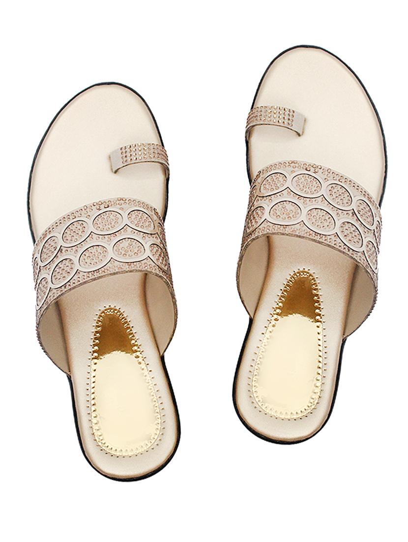 brown pvc flip flops - 17557450 - Zoom Image - 1