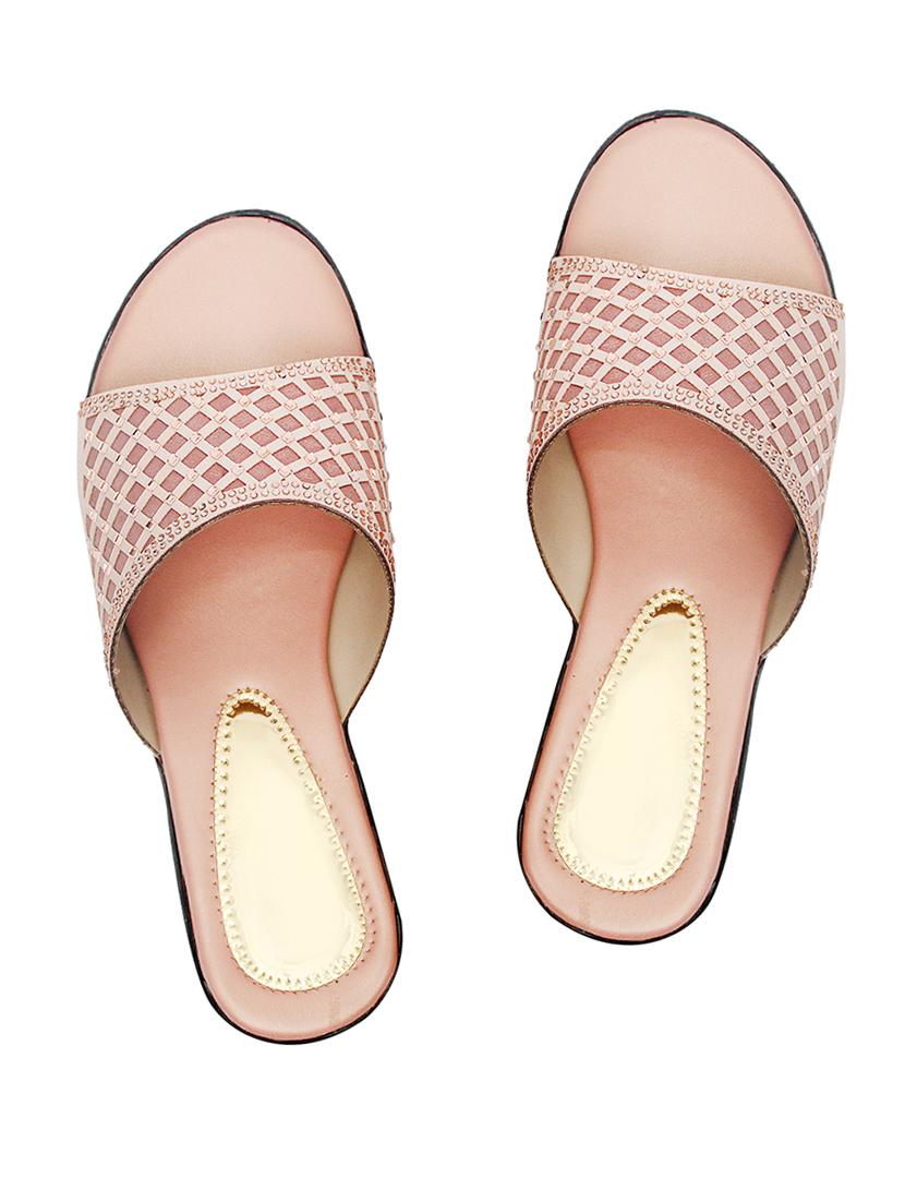 brown pvc flip flops - 17557451 - Zoom Image - 1