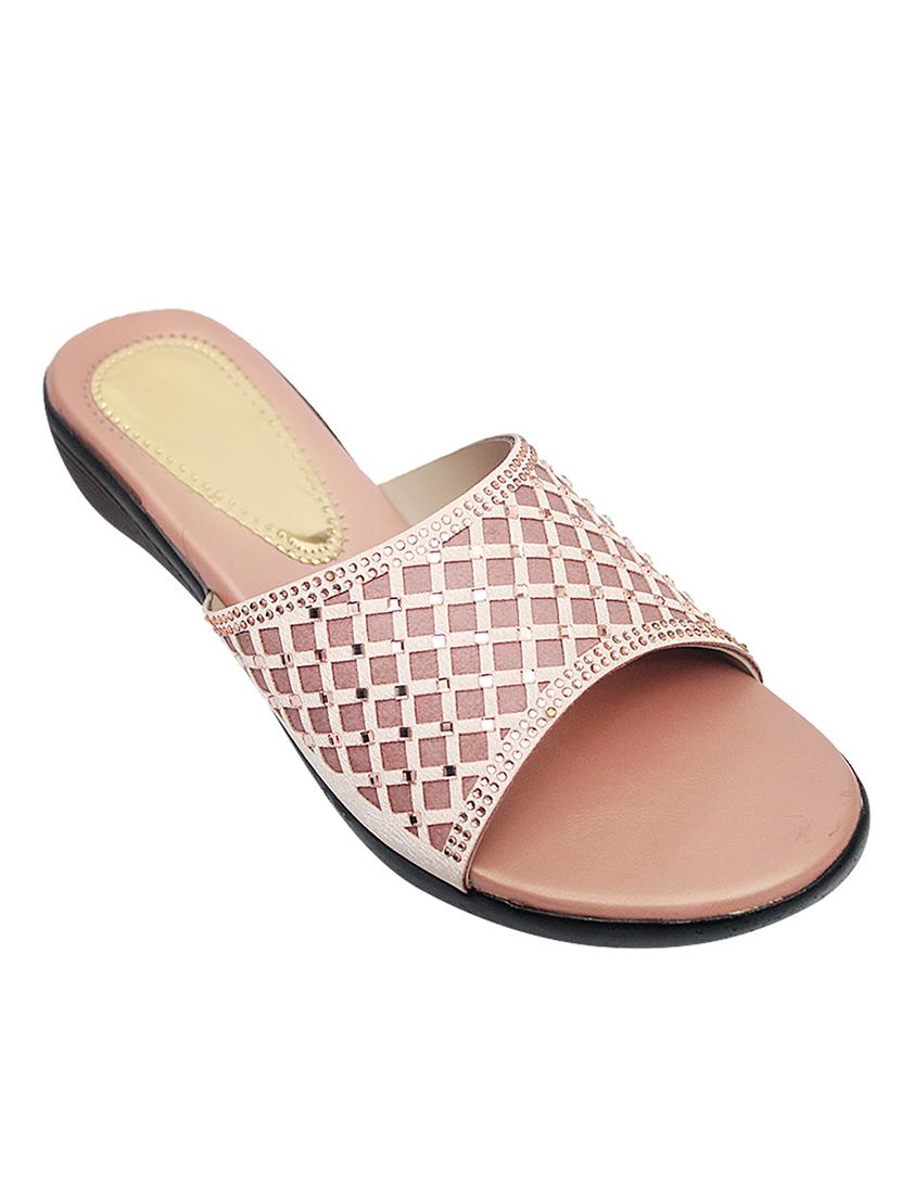 brown pvc flip flops - 17557451 - Zoom Image - 2