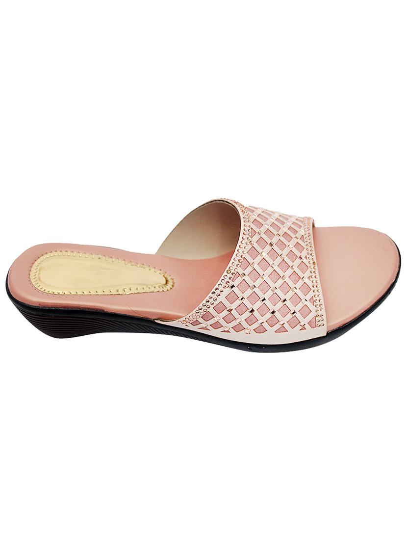 brown pvc flip flops - 17557451 - Zoom Image - 3