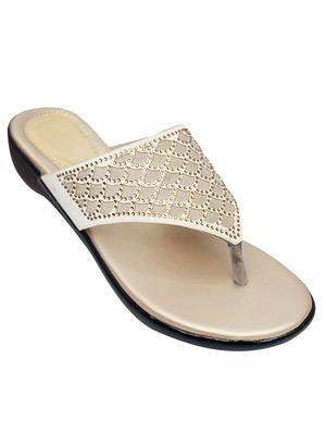 silver pvc flip flops - 17557453 - Standard Image - 2