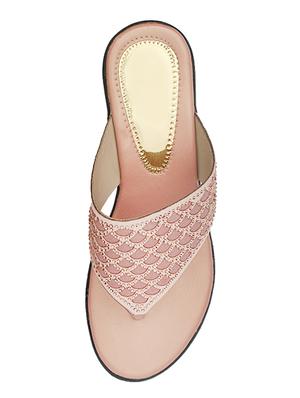 gold pvc flip flops - 17557454 - Standard Image - 5