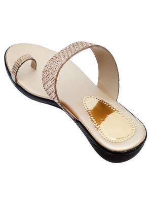 silver pvc flip flops - 17557459 - Standard Image - 4