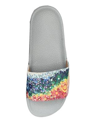 multi colored pvc flip flops - 17557461 - Standard Image - 4