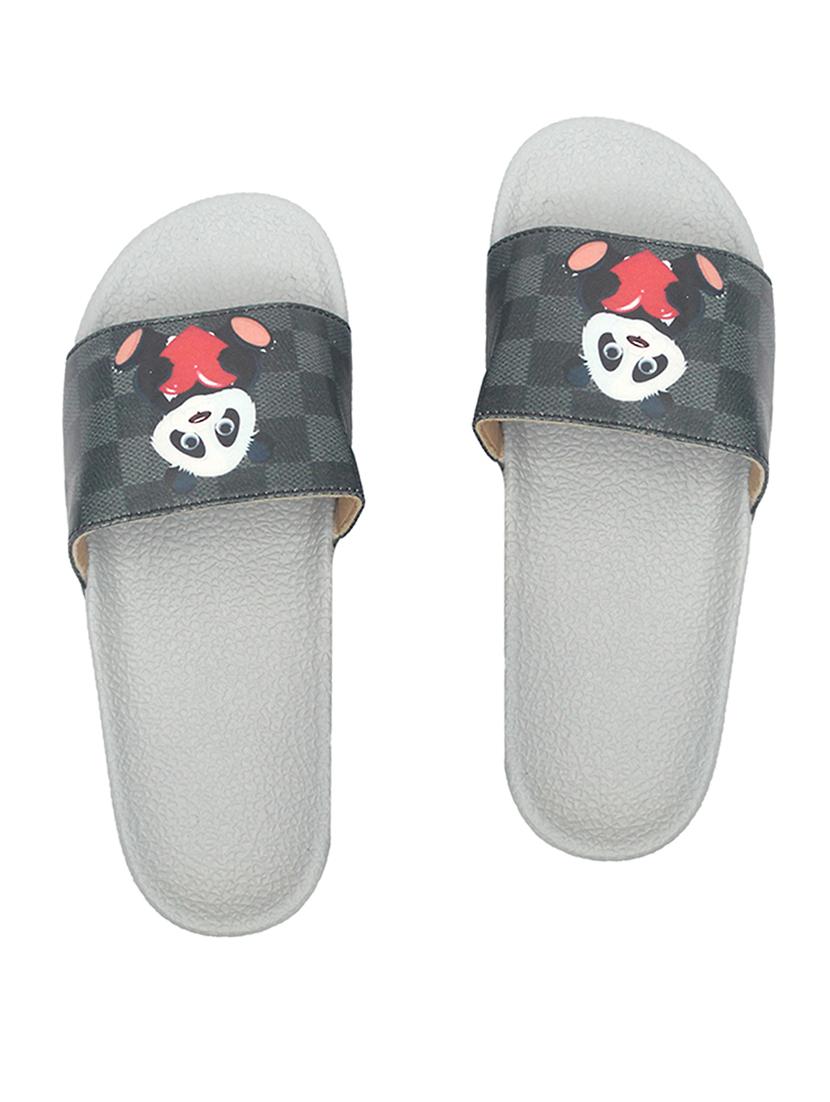 multi colored pvc flip flops - 17557462 - Zoom Image - 1