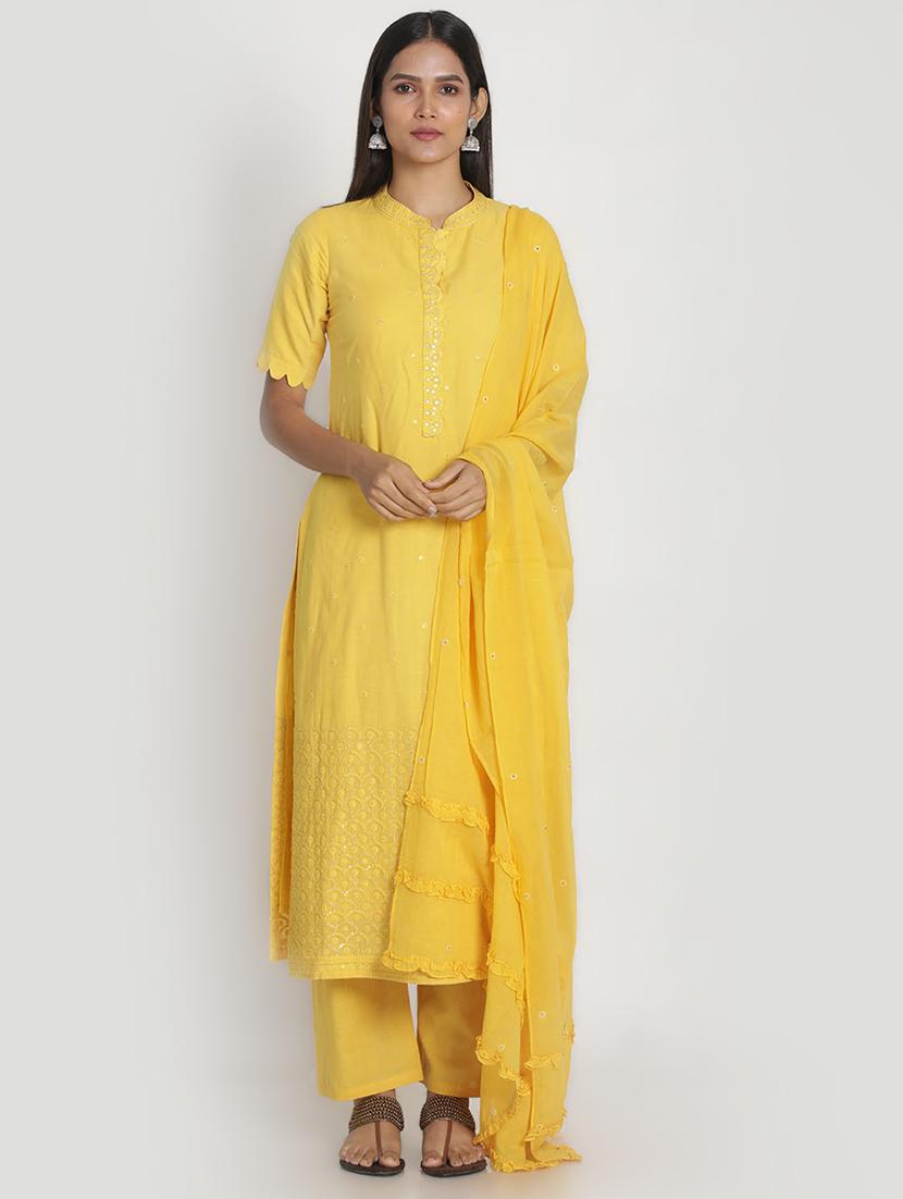 embroidered suit set - 17557484 - Zoom Image - 1