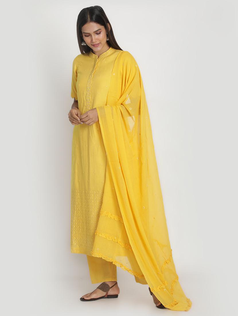 embroidered suit set - 17557484 - Zoom Image - 2