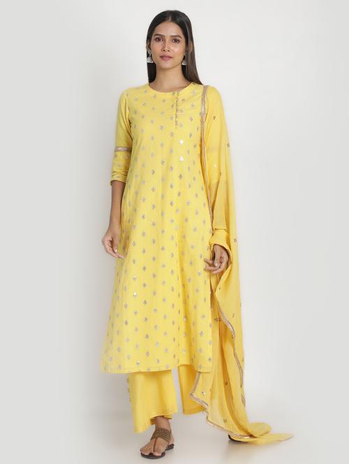 embroidered suit set - 17557486 - Very Small Image - 1