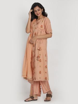 embroidered suit set - 17557487 - Standard Image - 2