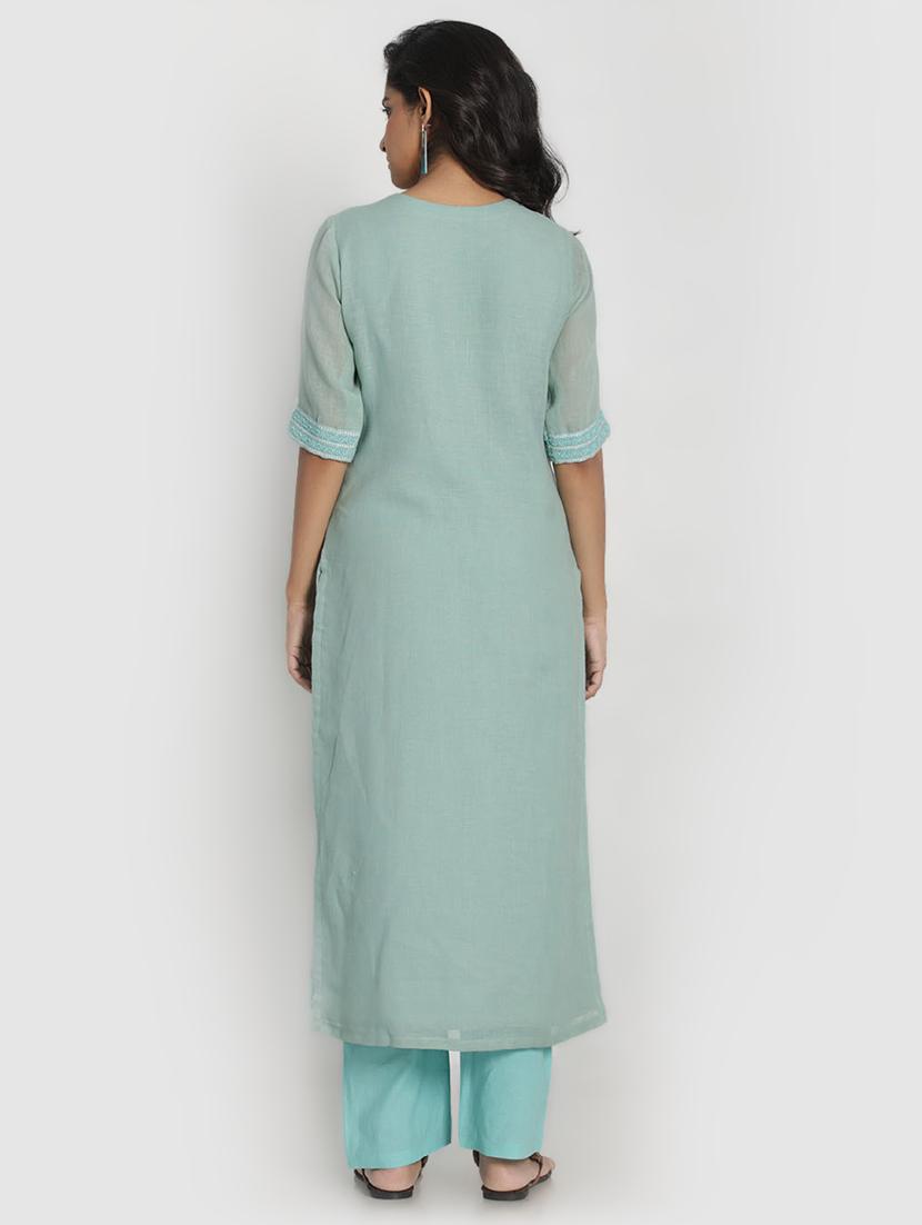 embroidered suit set - 17557489 - Zoom Image - 3
