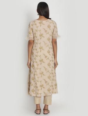 embroidered suit set - 17557499 - Standard Image - 3