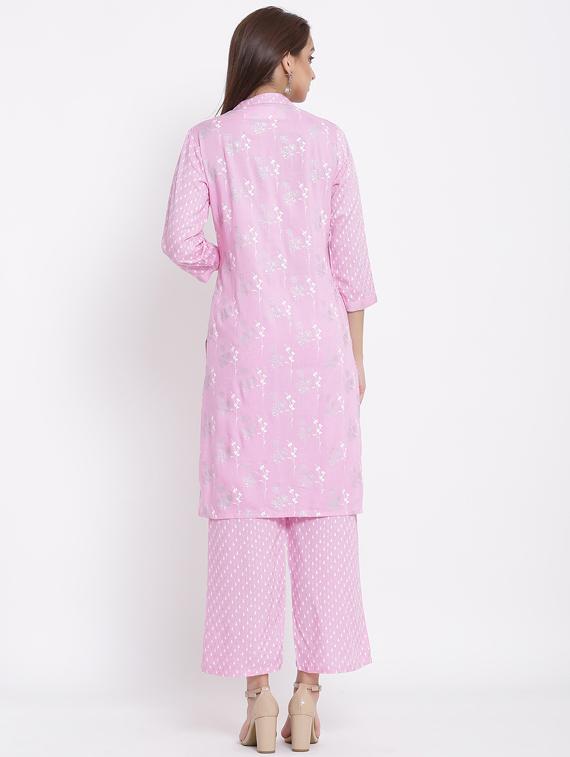printed kurta pant set - 17557567 - Zoom Image - 3
