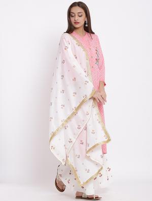 printed kurta sharara set - 17557574 - Standard Image - 2