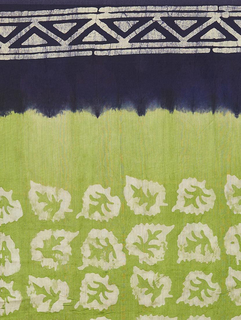 batik print unstitched suit - 17557587 - Zoom Image - 4