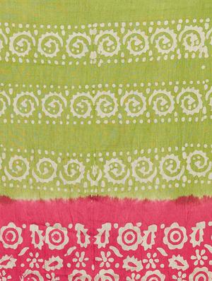 batik print unstitched suit - 17557590 - Standard Image - 5
