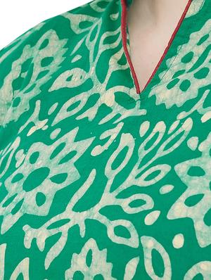 batik print unstitched suit - 17557591 - Standard Image - 4