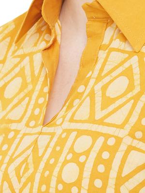 batik print unstitched suit - 17557593 - Standard Image - 4