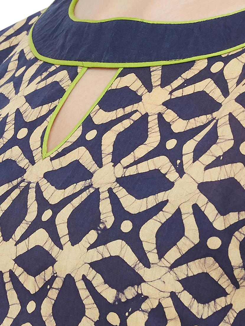 batik print unstitched suit - 17557596 - Zoom Image - 4